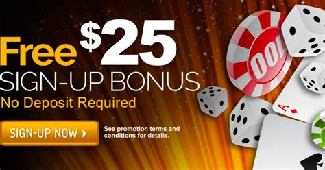 free signup bonus no deposit casino